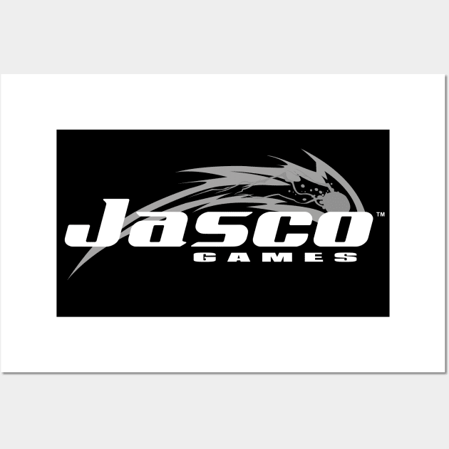 Jasco Games White Logo Wall Art by JascoGames